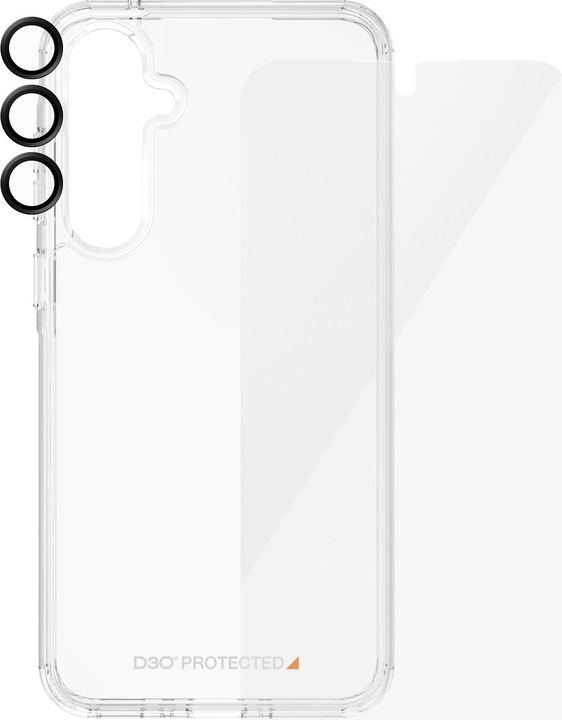 Image du produit PanzerGlass Bundle Ultra Wide FIt Glass + Case + Lens (1 pièce(s), Samsung Galaxy A35, Samsung Galaxy A34 5G)
