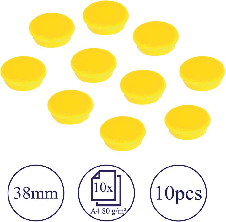 Produktbild Franken Magnet rund (10x)