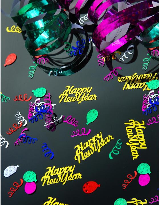 Actual product image Partydeco Konfetti - Happy New Year (1 pcs.)