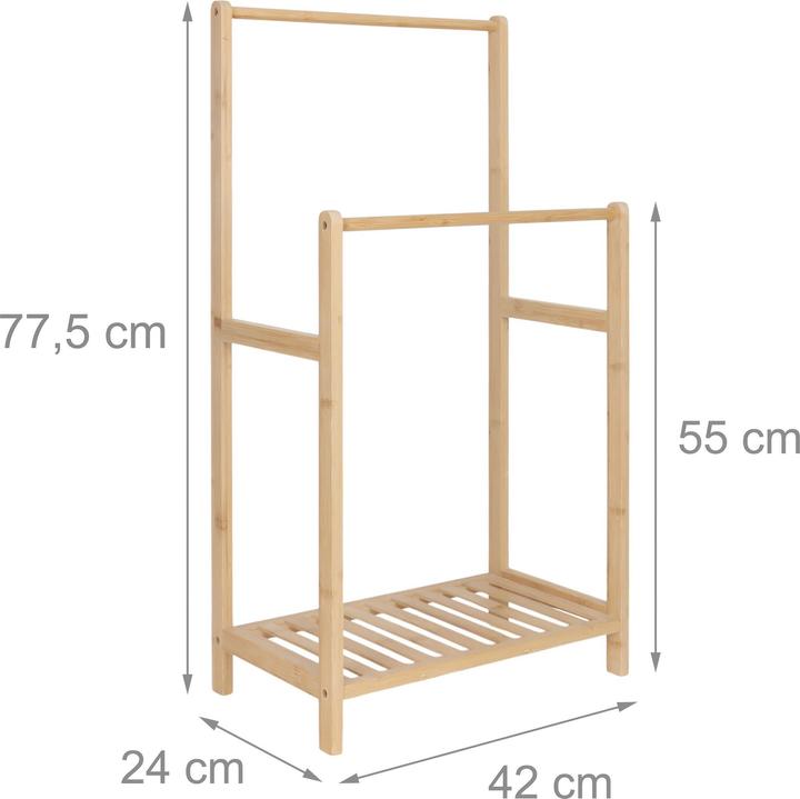 Actual product image Relaxdays Towel rack