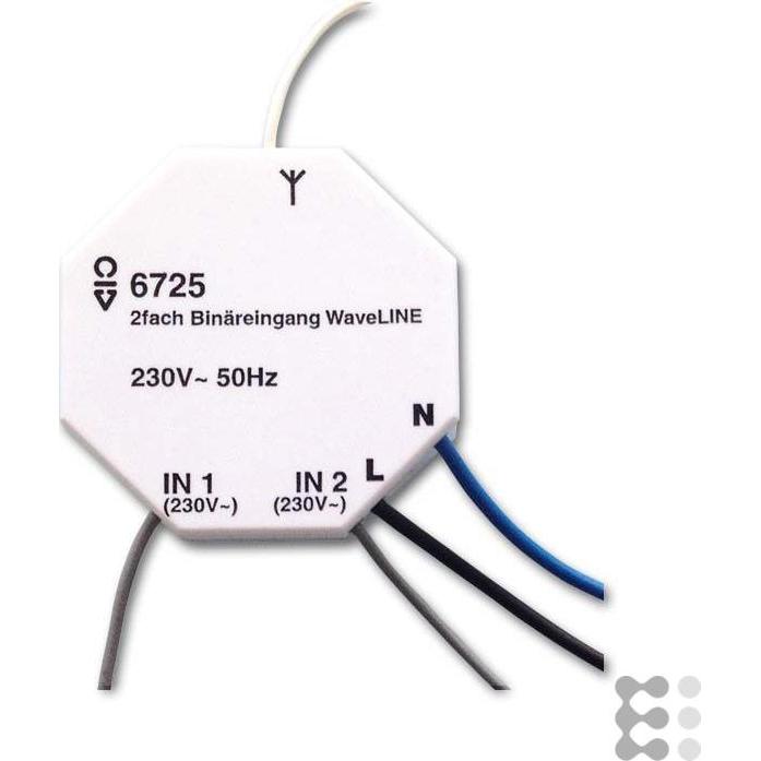 Busch-Jaeger, Aktor, Binäreingang Wavel-LINE 6725 (Heizungsaktor)
