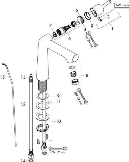 Produktbild hansgrohe Talis S Chrom