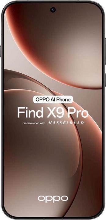Actual product image OPPO Find X9 Pro (512 GB, Charcoal, Titanium, 6.78", Dual SIM, 5G)