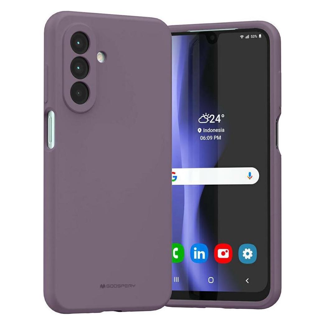 Mercury Etui Silicone Sam A26 fioletowy/purple (Samsung Galaxy A26), Smartphonehoes, Roze, Paars