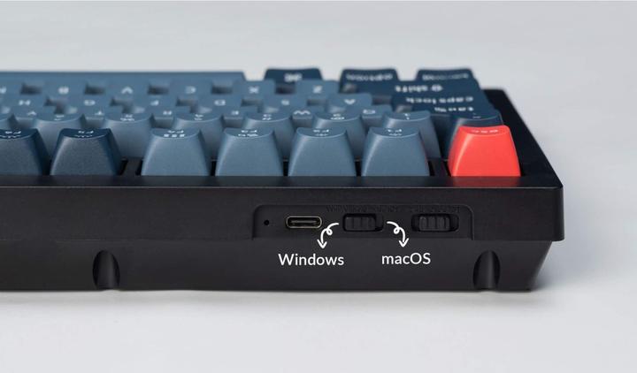 Immagine prodotto Keychron V1 Max (US, Cablato, Senza fili)