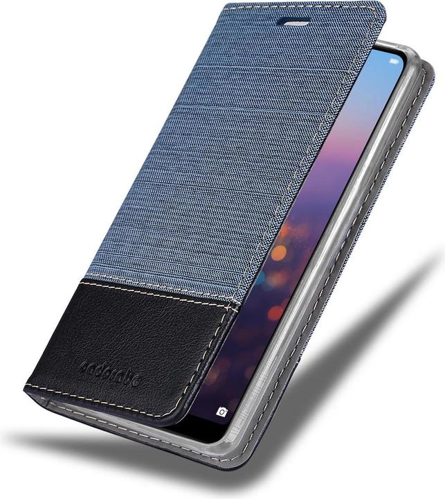 Actual product image Cadorabo Book Jeans Optics Cover (Huawei P20 Pro)