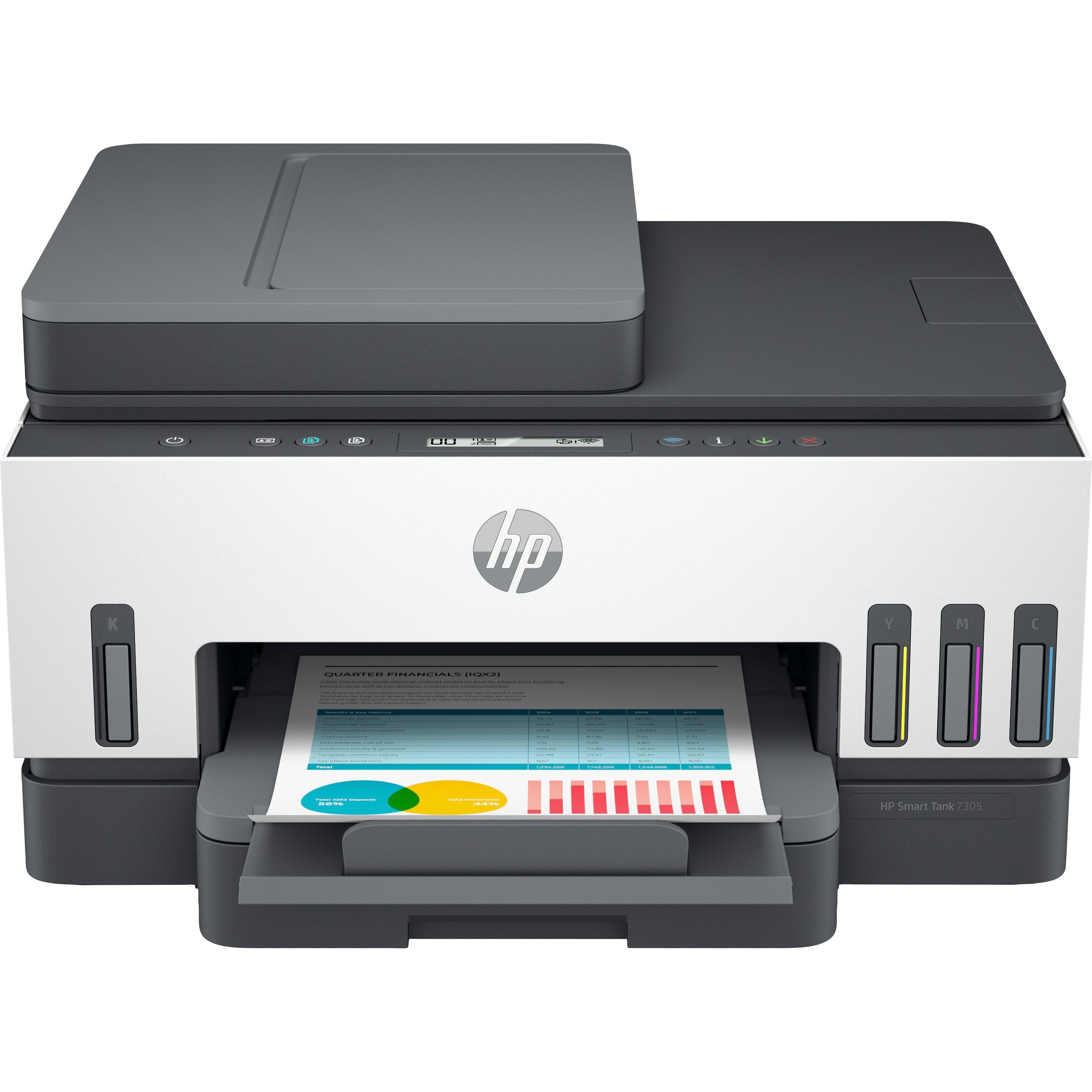 HP Smart Tank 7305 All-in-One Printer, Drucker, Grau