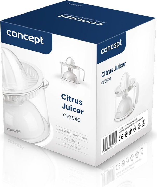Image du produit Concept Citrus press CE3540 white