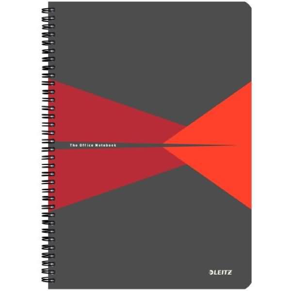 Image du produit Leitz Office - Bloc-notes (A4, À rayures, Couverture rigide)