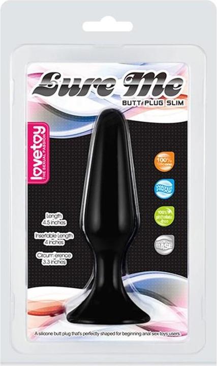 Actual product image Lovetoy Butt Plug "Lure Me" Small