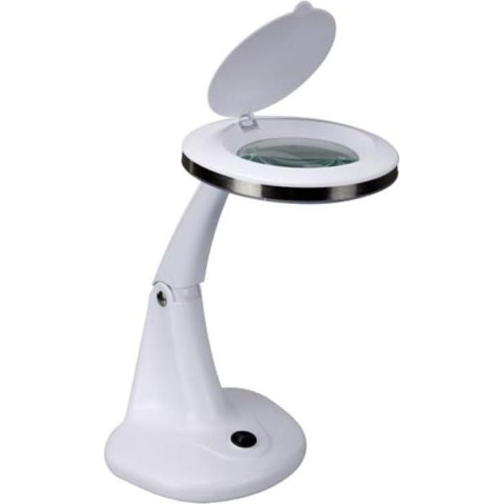 Velleman, Accessori per banco da lavoro, LED LENS LIGHT 3 + 12 DIOPTRI - 6 W - 30 LED - BIANCO (Metallo)