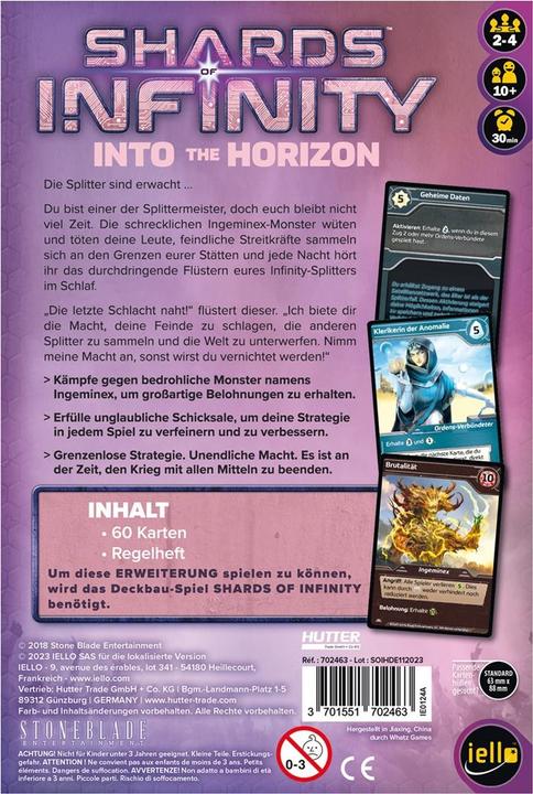 Image du produit Shards of Infinity - Into the Horizon (d) (Allemand, 2 - 4 Joueur)