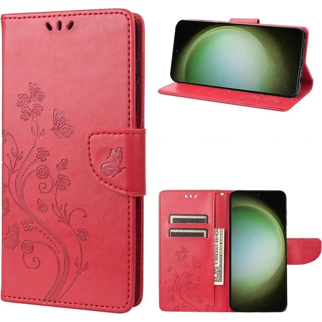 König Design Hülle Handy Schutz für Samsung Galaxy S23 Plus Ultra Case Cover Tasche Wallet (Samsung Galaxy S23 Ultra), S...