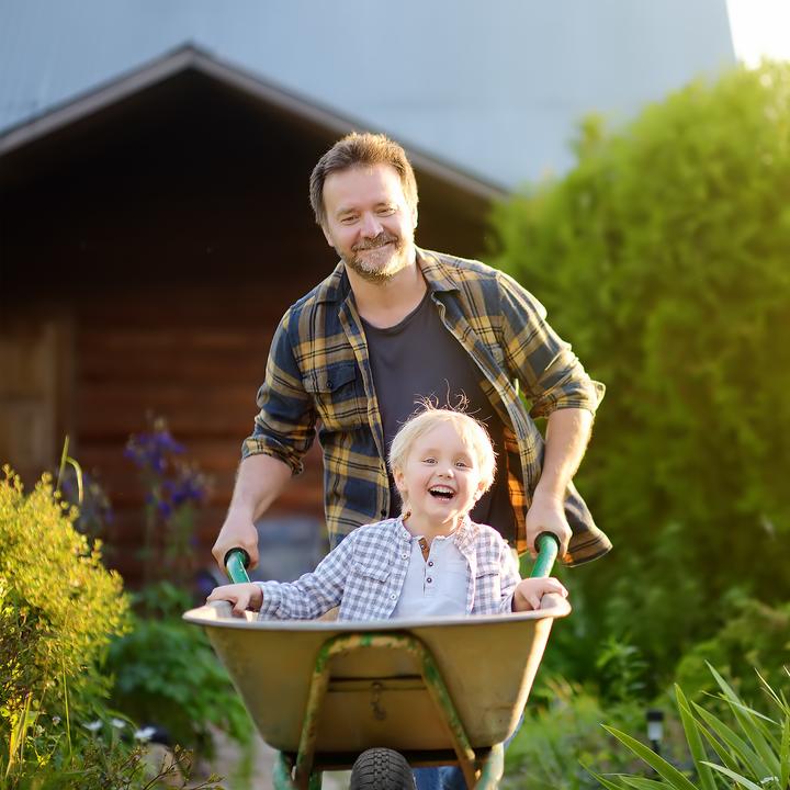 Produktbild Relaxdays 2x Schubkarrenrad