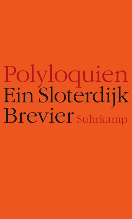 Produktbild Polyloquien (Deutsch, Peter Sloterdijk, 2018)
