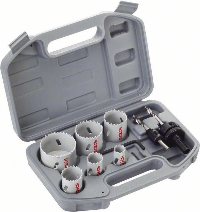 Bosch Professional Zubehör Jeu de scies cloches (32 mm, 24 mm, 27 mm, 35 mm, 52 mm, 40 mm)