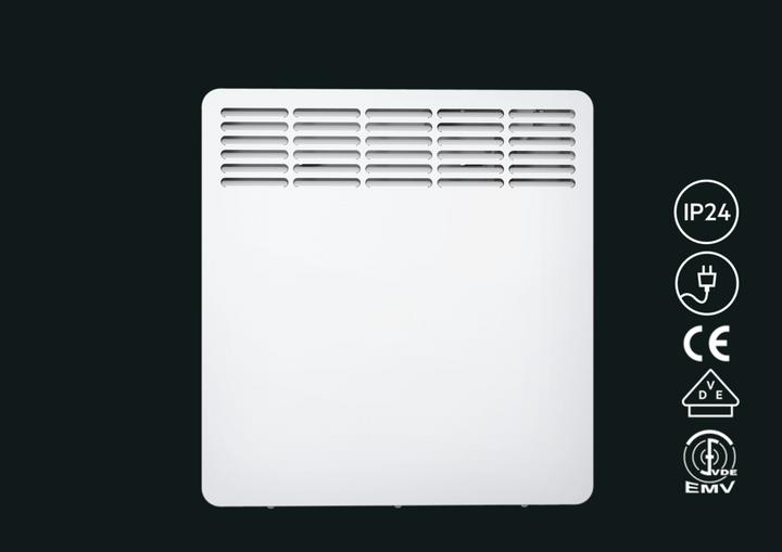 Actual product image AEG Haustechnik WKL 1005, 1000 W wall convector for approx. 10 m², with plug (1000 W)