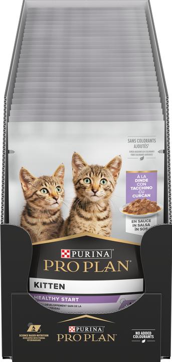 Produktbild Pro Plan Healthy Start in Sauce (Welpe + Kitten, 26 Stk., 2210 g)