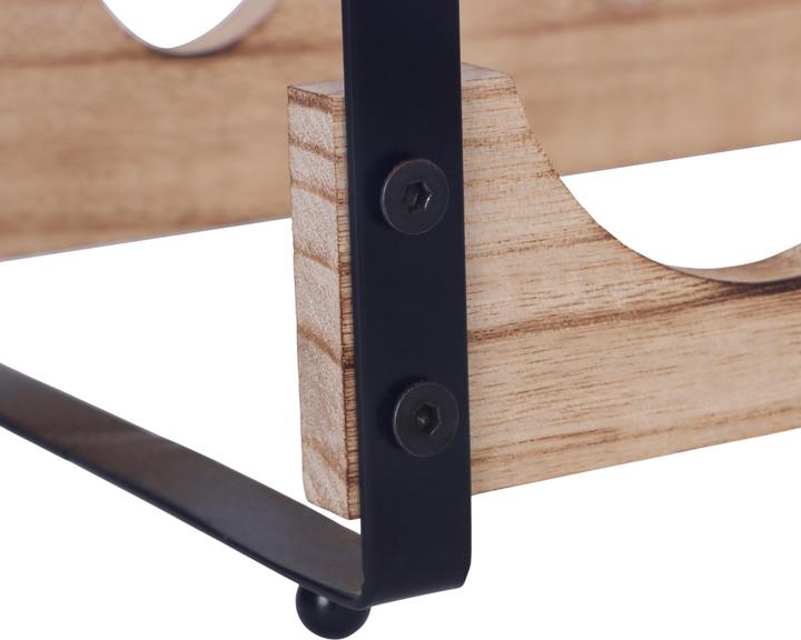 Actual product image Relaxdays winerack (8 bottles, 39.50 x 17.50 x 29 cm)