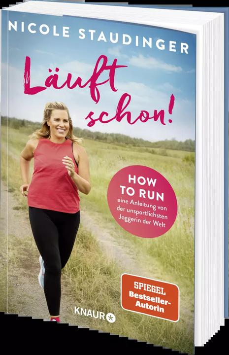 Actual product image Läuft schon! (German, Nicole Staudinger, 2023)