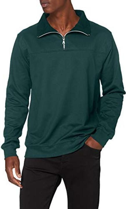 Produktbild Trigema Klassisches Sweatshirt mit Ritssluiting und Manchetten (XL)