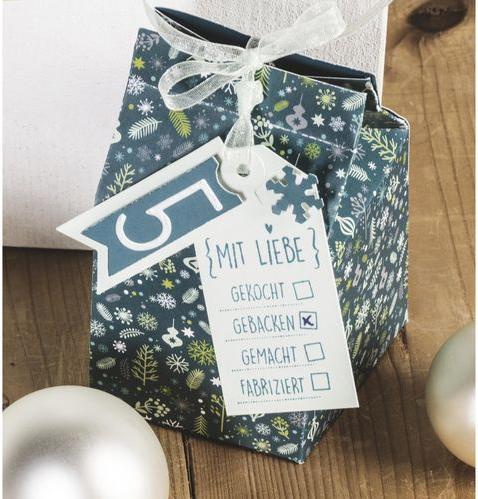 Actual product image Heyda Motif stamp With Love Light Brown