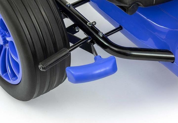 Actual product image Mally Rocket pedal go-kart blue