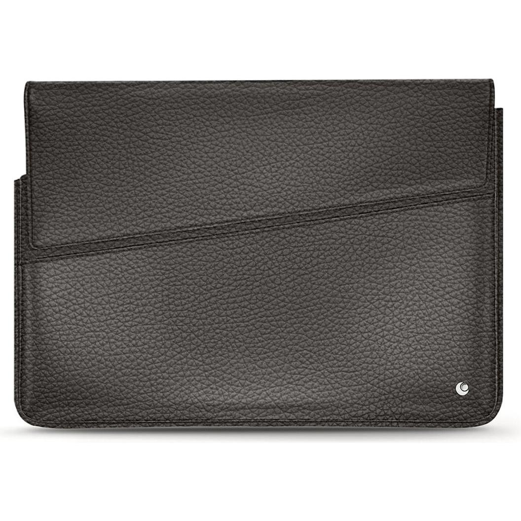 Noreve Lederhülle, Notebooktasche, Grau