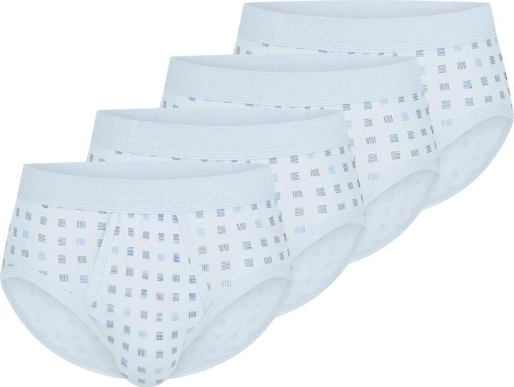 Immagine prodotto Schiesser Confezione da 4 slip sportivi a costine sottili Cotton Essentials (M, confezione da 4)