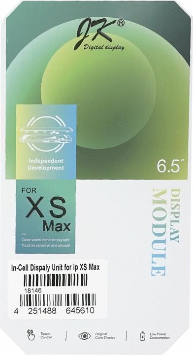 Actual product image OEM JK Premium In-Cell Display Unit for iPhone XS Max (Display, Apple iPhone XS Max)
