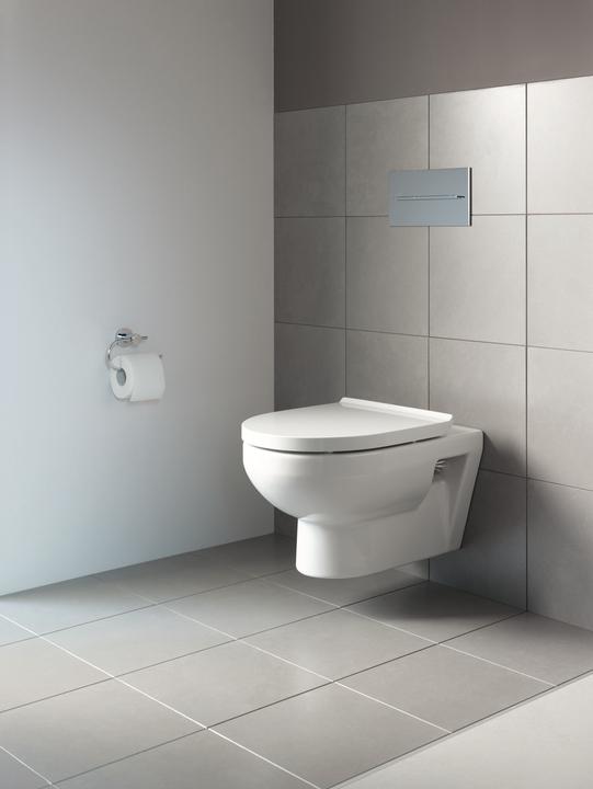 Actual product image Duravit Wall-hung WC DURASTYLE BASIC RIMLESS deep, 365x540mm HygieneGlaze white