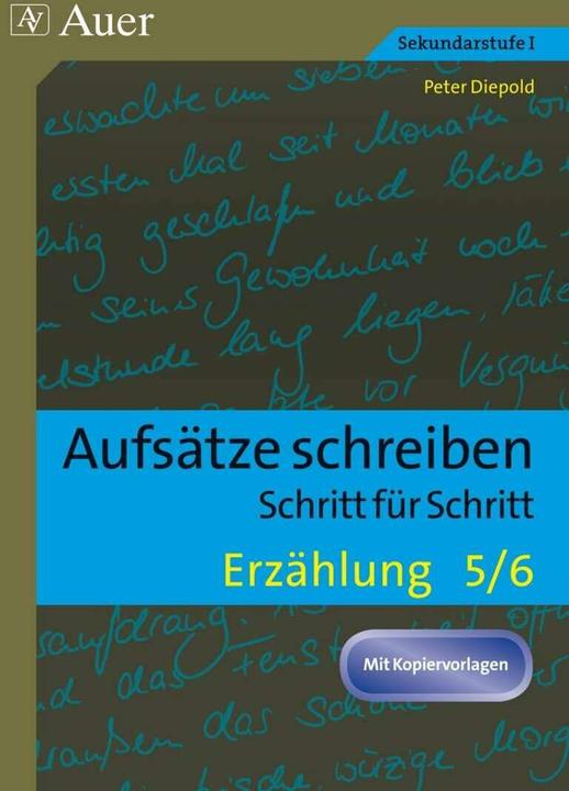Produktbild Erzählung Klasse 5-6 (Deutsch, Peter Diepold, 2012)