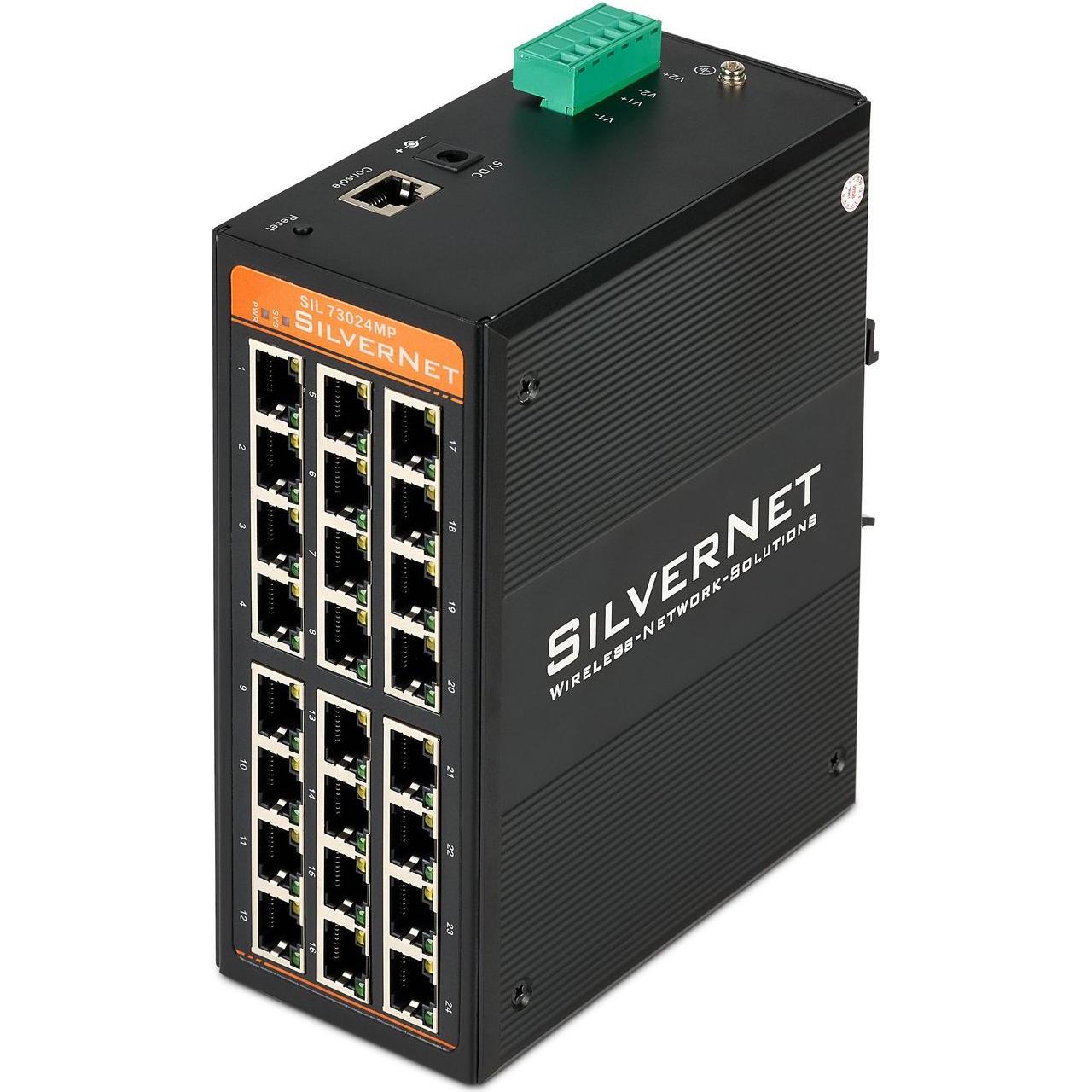 Thumbnail - Silvernet Managed 10/100/1000M 24 x, Netzwerk Switch