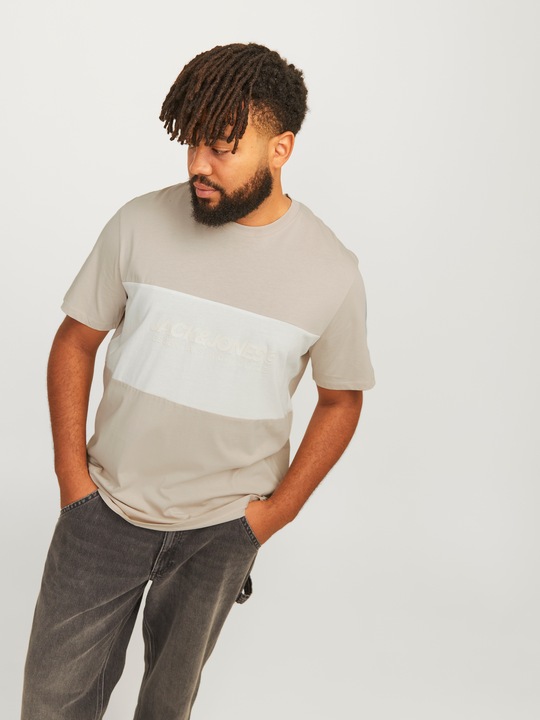 Image du produit Jack & Jones Jjelegacy Blocking Tee Ss O-Neck Noo Pls (8XL)