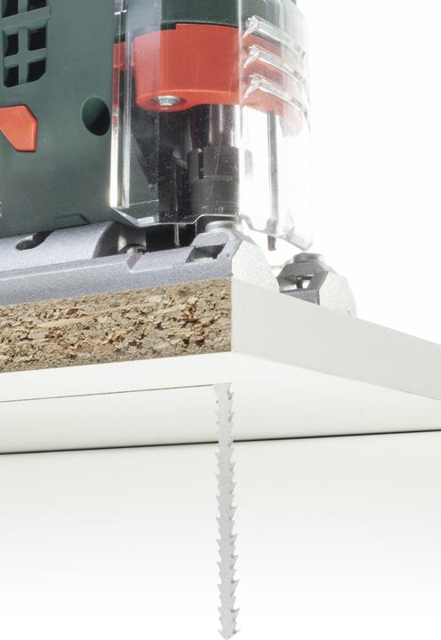 Produktbild wolfcraft 2 Stichsägeblätter HCS L=115mm T-Schaft
