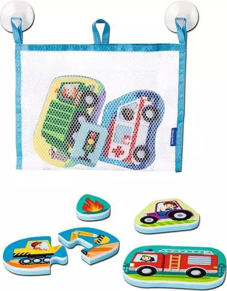 Immagine prodotto Ravensburger Play+ Mes puzzles de bain: véhicules (10 pezzi)