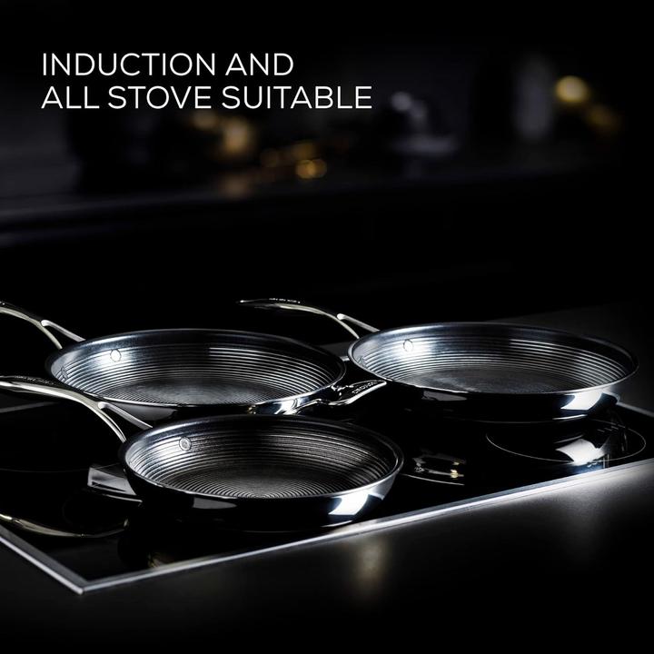 Actual product image Circulon Non-Stick Cookware Set with Lifetime Guarantee (Pan set + pot set, Stainless steel)