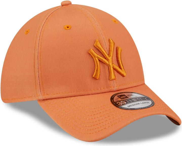 Actual product image New Era 39Thirty Stretch Cap - New York Yankees orange - M/L (M, L)