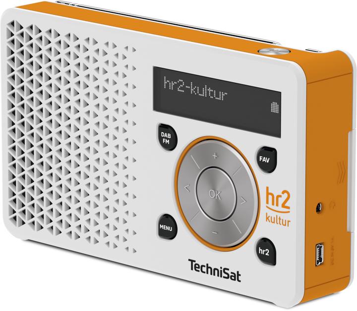 Immagine prodotto TechniSat Digitradio 1 hr2 Edition bianco/arancio - mono (DAB, FM)
