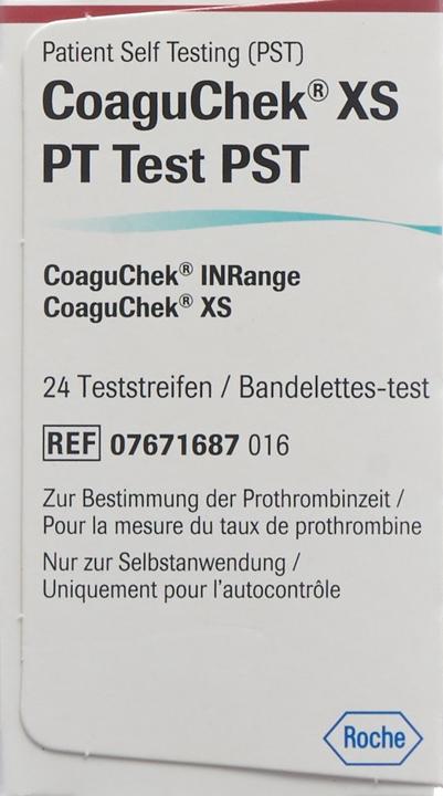 Image du produit CoaguChek XS PT PST, 24 pièces (24 x)