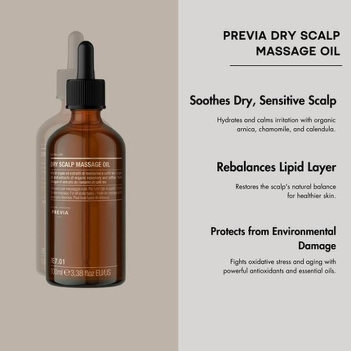 Actual product image Previa Extra Life Dry Scalp Massage Oil (100 ml)