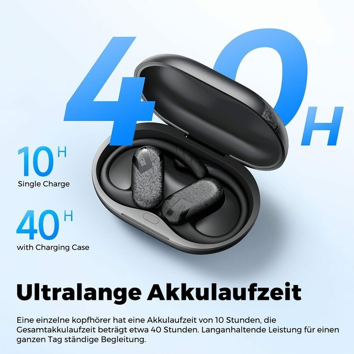 Actual product image Soundpeats TWS Headset Breezy black (ANC, 40 h, Wireless)