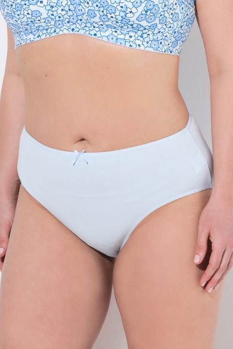 Actual product image Ulla Popken 5 Pack of Stretch Cotton Panties - Solid (54)