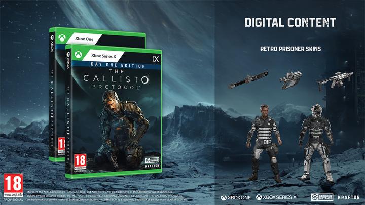 Produktbild Skybound KRAFTON The Callisto Protocol Tag Eins Englisch Xbox One (Xbox One S, EN)