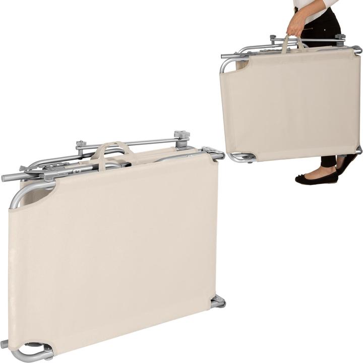 Immagine prodotto tectake Lettino da giardino (190 cm)