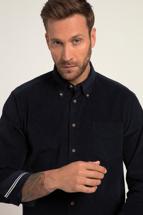 Produktbild JP1880 Cord-Hemd, Tracht, Langarm, Buttondown-Kragen, Modern Fit (3XL)