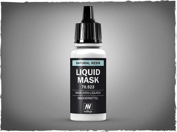 Productafbeelding Vallejo VAL-70.523 - Hulpmiddel - Vloeibaar Masker, 17 ml