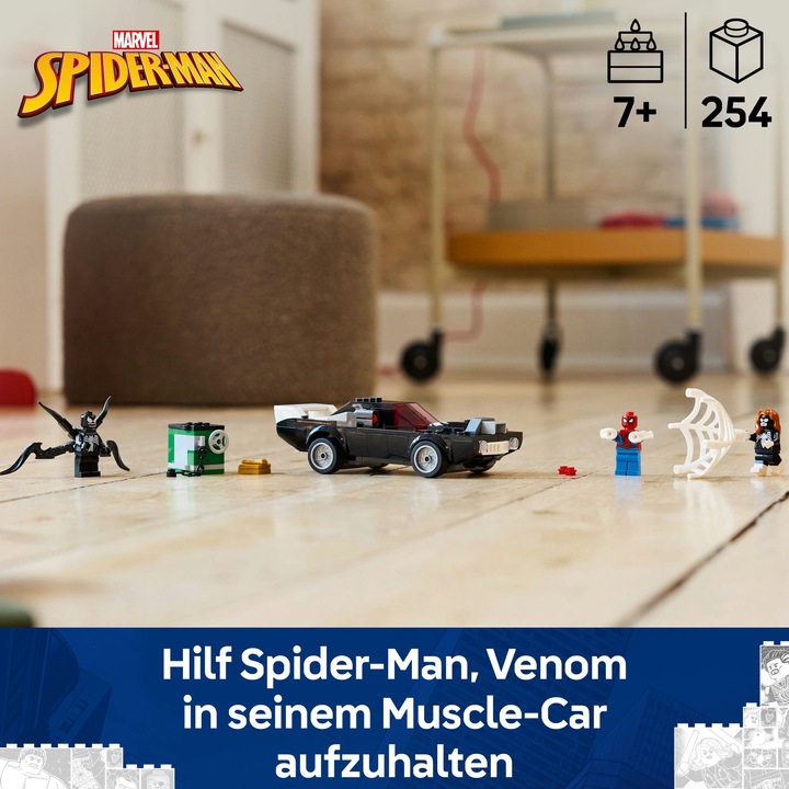 Actual product image LEGO Spider-Man vs. Venom Muscle-Car (76309, LEGO Marvel)