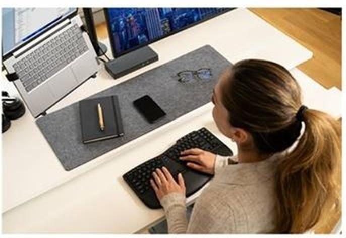 Actual product image Kensington Pro Fit® Ergo KB675 EQ TKL Rechargeable Keyboard (DE, Wireless)