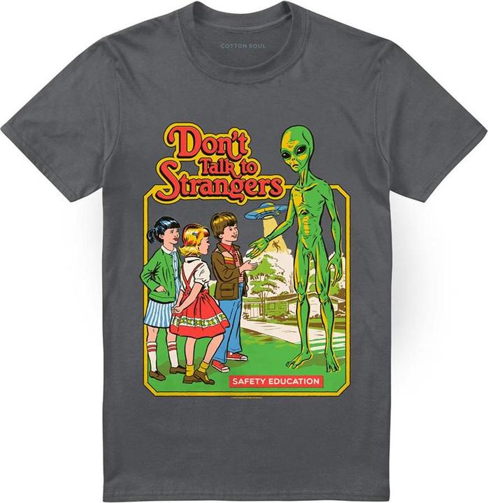 Produktbild Steven Rhodes Don't Talk To Strangers TShirt (XXL)